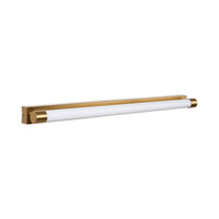 Brilliant Arista Brass 63cm LED Vanity Light