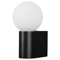 Brilliant Starlet Matt Black Classic Ball Starlet Vanity Light