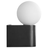 Brilliant Starlet Matt Black Classic Ball Starlet Vanity Light