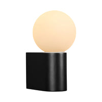 Brilliant Starlet Matt Black Classic Ball Starlet Vanity Light