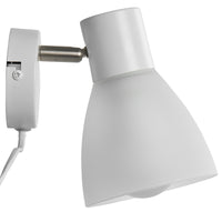 Brilliant Ateliar Matt White Wall Vanity Light