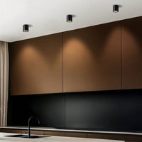 Brilliant Anka Black 9W CCT Surface Mount Downlight