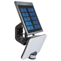 Brilliant Black Noah Solar Sensor Security Light