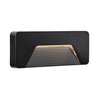 Brilliant Black Salina Modern Wall And Step Light