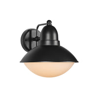 Brilliant Black Jamison Traditional Coach Light