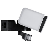 Brilliant Black Fortress Triple Security Light