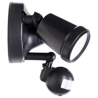 Brilliant Black Raptor III LED DIY Twin Security Light with Sensor