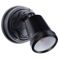 Brilliant Black  Raptor III Single LED Flood Light