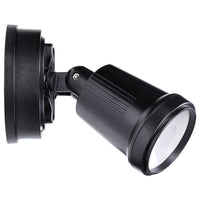 Brilliant Black Raptor III Twin Flood Light