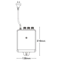 Brilliant Black Combi Smart  WI-FI Controller and 60W Transformer