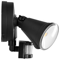 Brilliant Black Lamy DIY Twin Security Light with Sensor