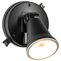 Brilliant Black Lamy DIY Single Head Security Light