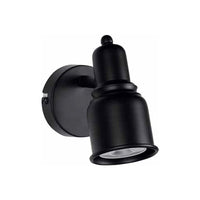 Brilliant Iconic Black 1 LED Spotlight