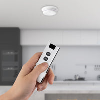 Brilliant White Rf Remote Control for Interconnected Smoke &  Carbon Monoxide Alarms