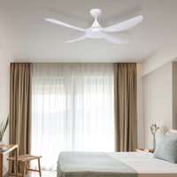 Brilliant White Vector 48” DC Ceiling Fan