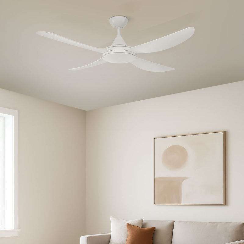 Brilliant White Vector 52" DC Ceiling Fan
