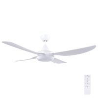 Brilliant White Vector 48’’ DC Ceiling Fan with CCT LED Light