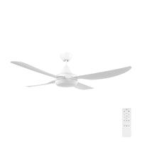 Brilliant White Vector 48’’ DC Ceiling Fan with CCT LED Light
