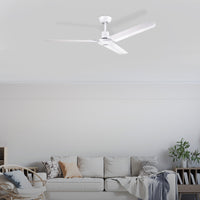 Brilliant White Pacifica II 56" DC Ceiling Fan