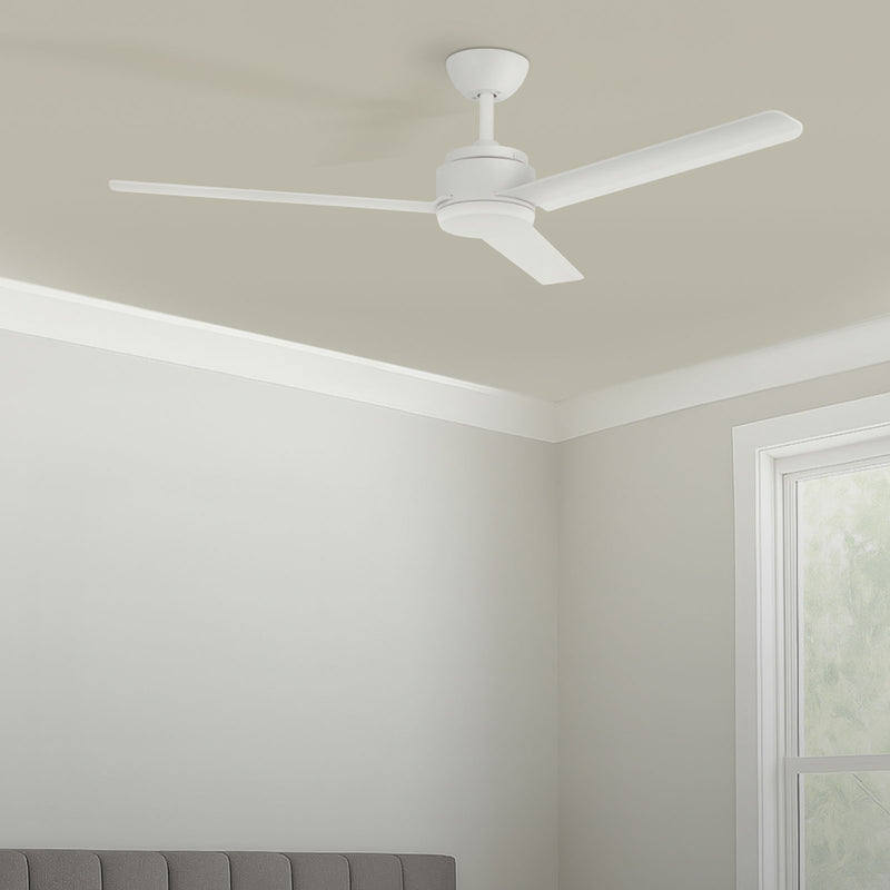 Brilliant White Solana 48" AC ABS Ceiling Fan