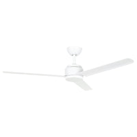 Brilliant White Solana 52" AC ABS Ceiling Fan