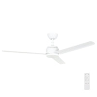 Brilliant White Solana 48" DC ABS Ceiling Fan with Remote Control