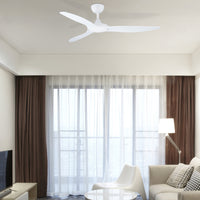 Brilliant White Fantastic DC Ceiling Fan with Remote Control