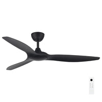 Brilliant Black Fantastic DC Ceiling Fan with Remote Control