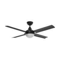 Brilliant 48” AC Black Cairns  Ceiling Fan With B22 Light