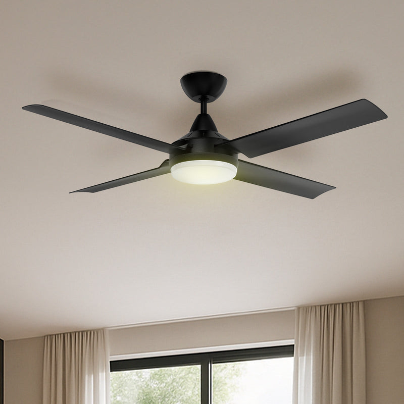 Brilliant Black LED Light Kit for Cairns Ceiling Fan