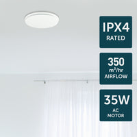 Brilliant White Talon Promax Round ø270mm Exhaust Fan