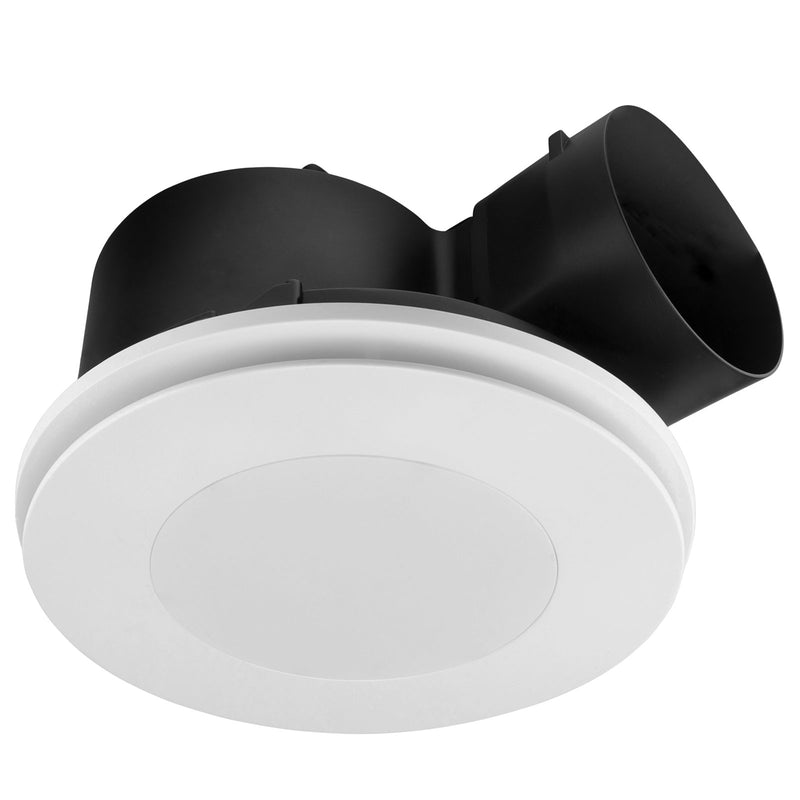 Brilliant White Talon Promax Round ø270mm Exhaust Fan with Light
