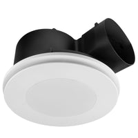 Brilliant White Talon Promax Round ø330mm Exhaust Fan with Light