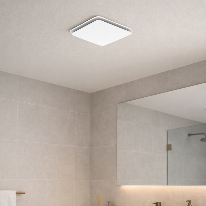 Brilliant White Blizzard Square 270mm DC Exhaust Fan