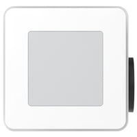 Brilliant White Blizzard Square 270mm DC Exhaust Fan with LED Light