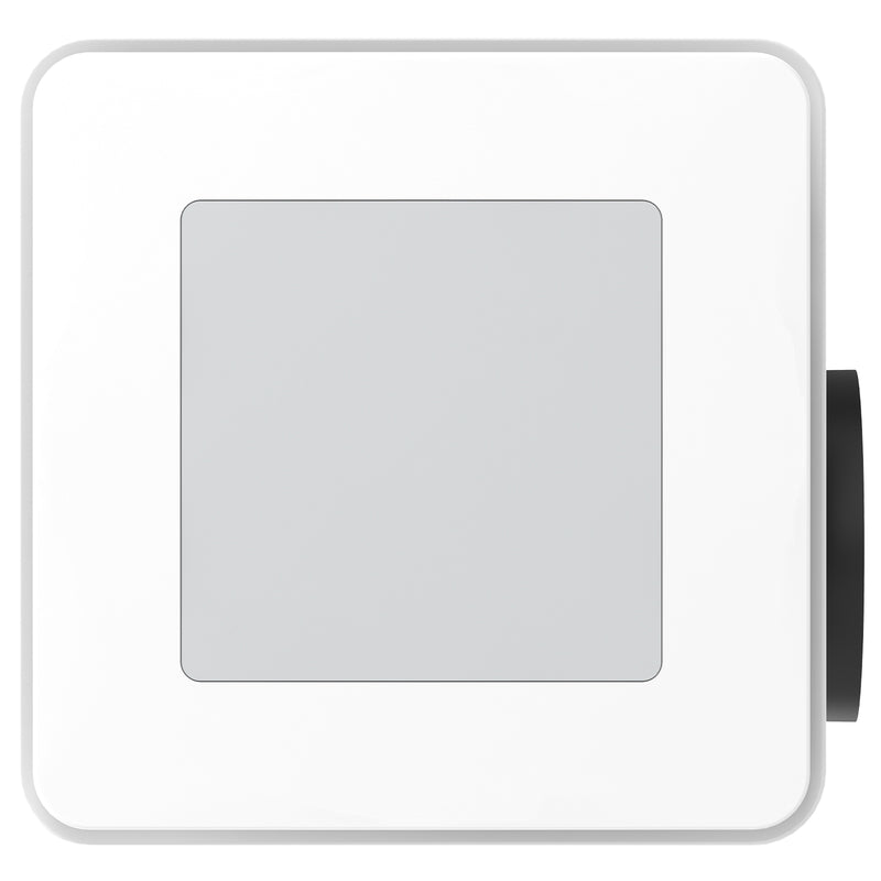Brilliant White Blizzard Square 270mm DC Exhaust Fan with LED Light
