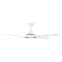 Brilliant 52” DC Lite White Cairns Ceiling Fan