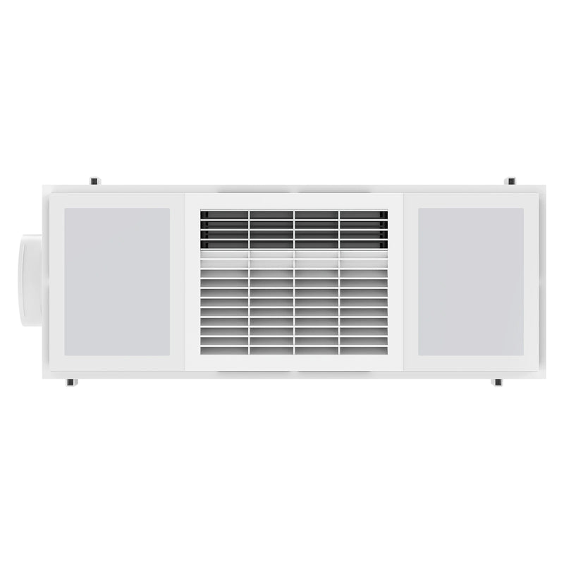 Scorcher White 4-In-1 Bathroom Heater with Light