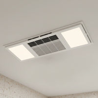 Scorcher White 4-In-1 Bathroom Heater with Light