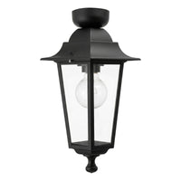 Brilliant Black Nottingham B22 Coach Light