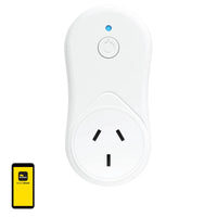 Brilliant White Ireland Smart Wi-Fi Plug with USB Charger