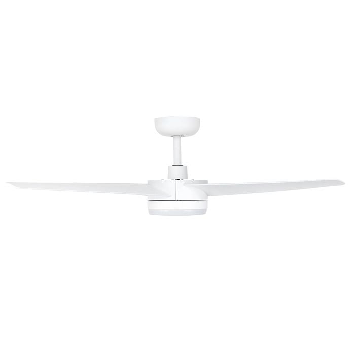Brilliant 132cm White Matt Grace 4 Blade DC Ceiling Fan With Remote And LED Light