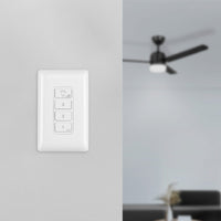 Brilliant Smart White Wi-Fi Ceiling Fan Controller