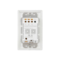 Brilliant Smart White Wi-Fi Ceiling Fan Wall Controller