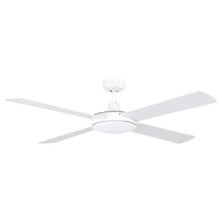 Brilliant White with White Blades Tempest 52'' AC Ceiling Fan