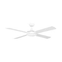 Brilliant White with White Blades Tempest 52'' AC Ceiling Fan