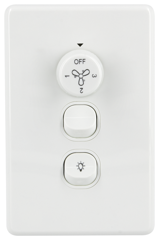 Brilliant 56” DC Lite White Cairns Ceiling Fan
